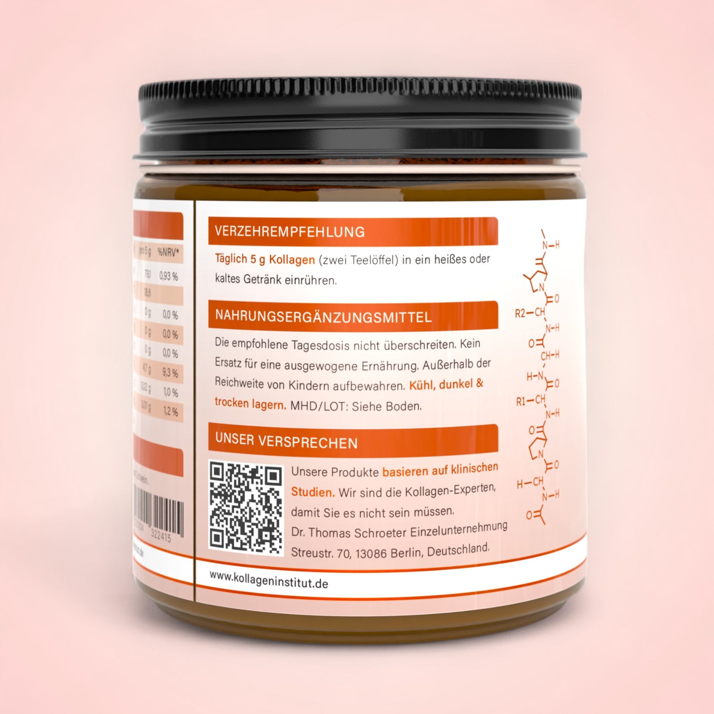 Poudre de collagène pour les articulations et le cartilage