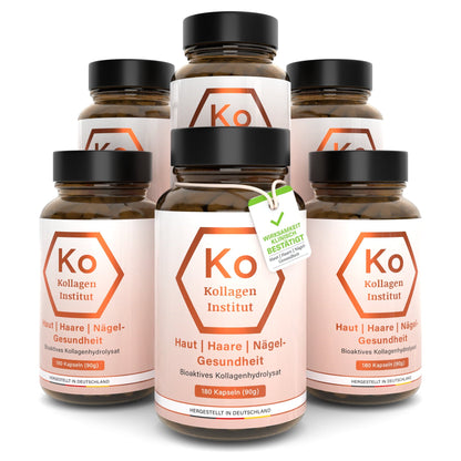 Haut, Haare, Nägel Kollagen Kapseln