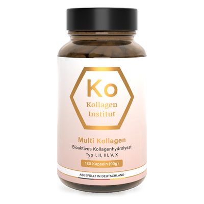 Multi Kollagen Kapseln Typ I, II, III, V, X