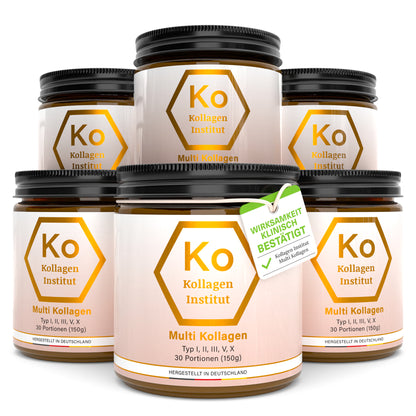 6x Multi Kollagen Pulver Front