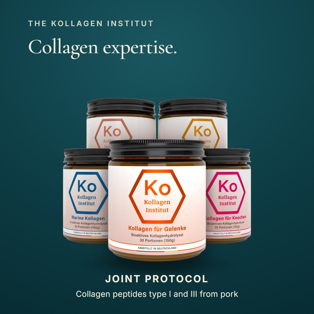 Kollagen Institut joint protocol: collagen type I and III from pork